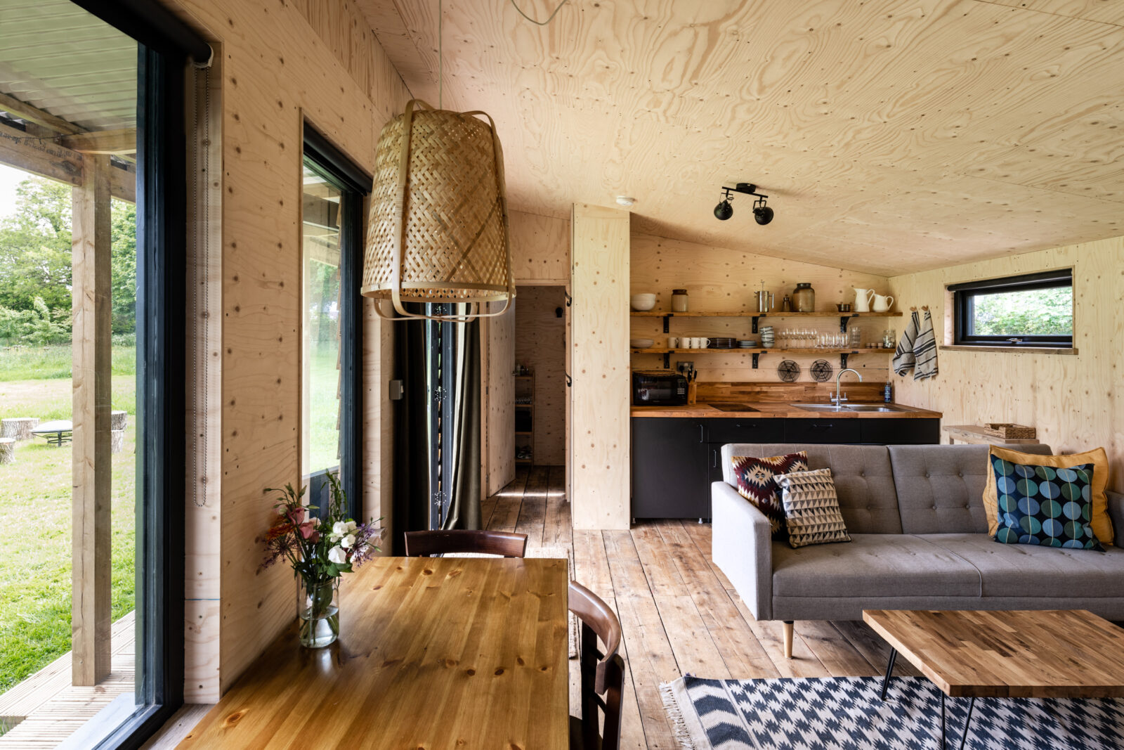 salon mini maison d'amis 55m2