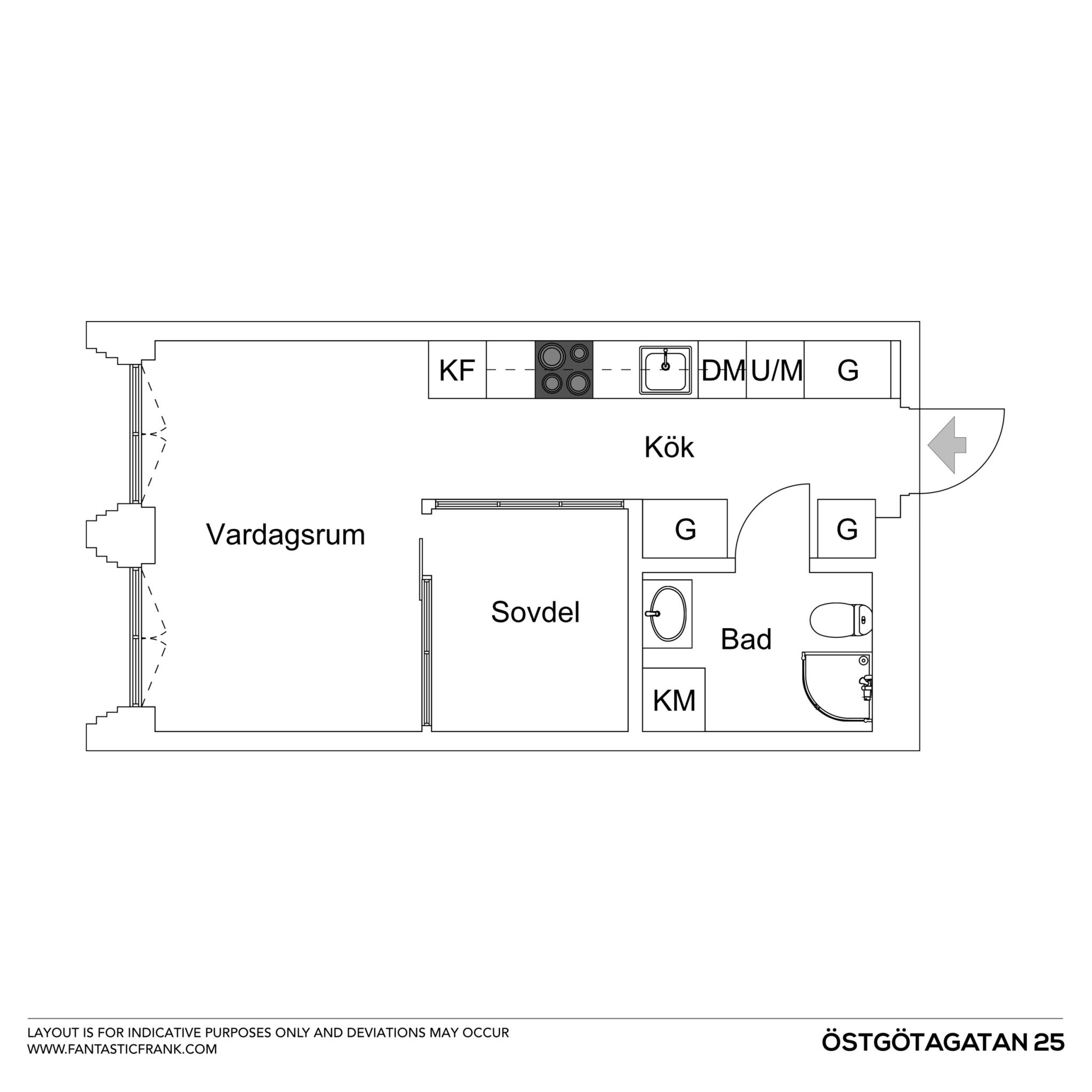 plan studio de 32m2 plan studio de 32m2