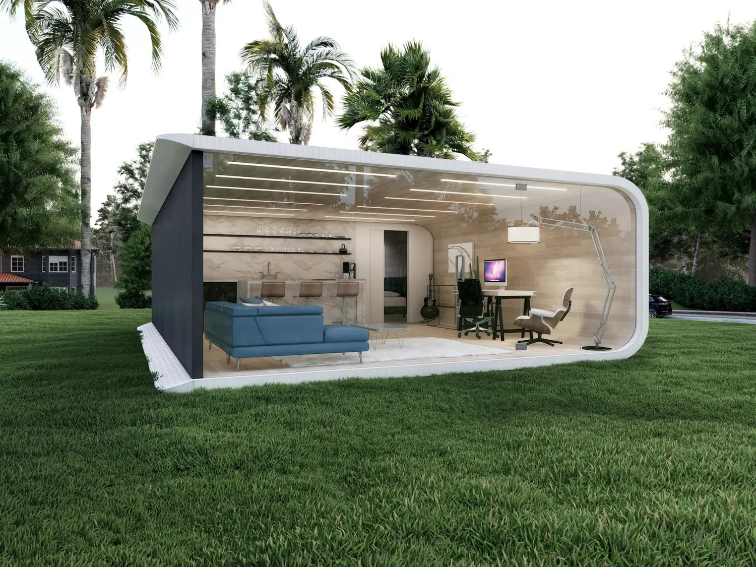 mini maison 3D 33m3