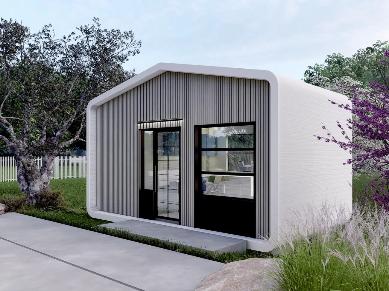 studio de jardin mini maison 3D