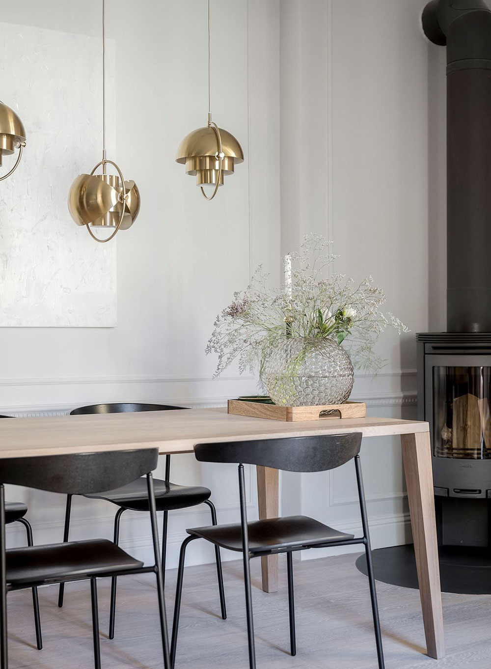 salle à manger décoration contemporaine