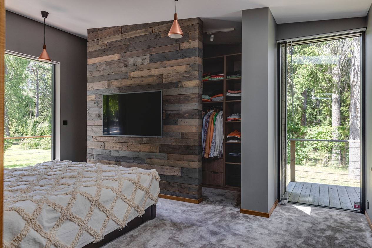 chambre avec dressing mur en bois chambre avec dressing mur en bois
