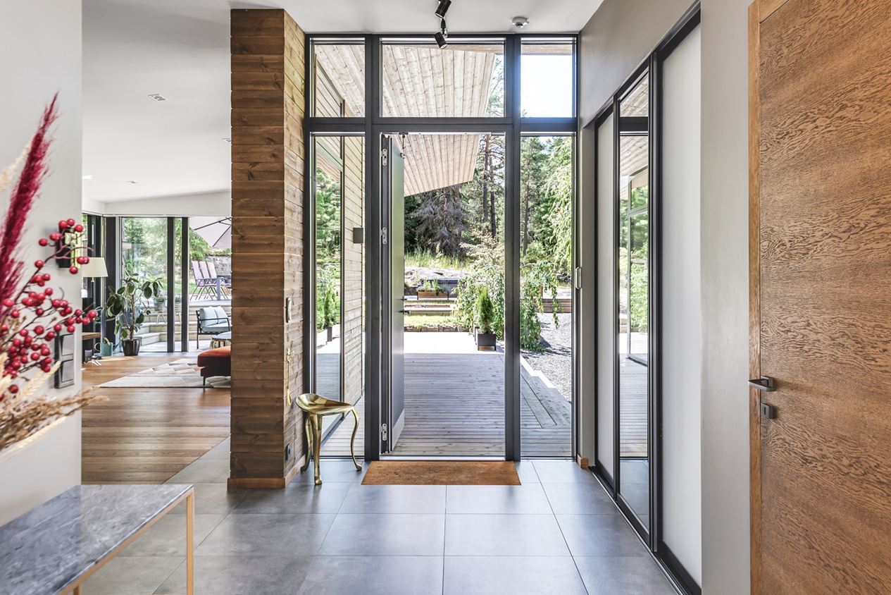 entrée porte en verre maison architecte entrée porte en verre maison architecte