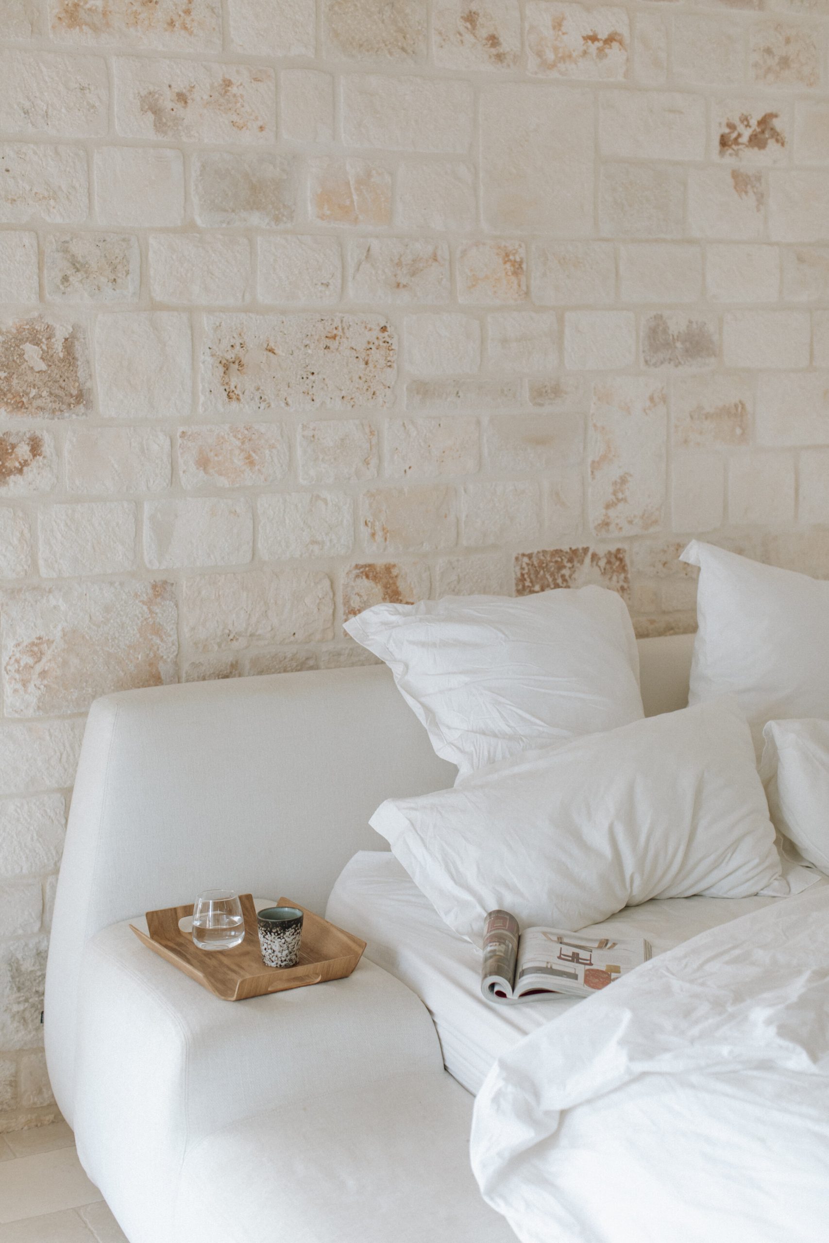 décoration blanche Trullo Piccolo Pouilles décoration blanche Trullo Piccolo Pouilles