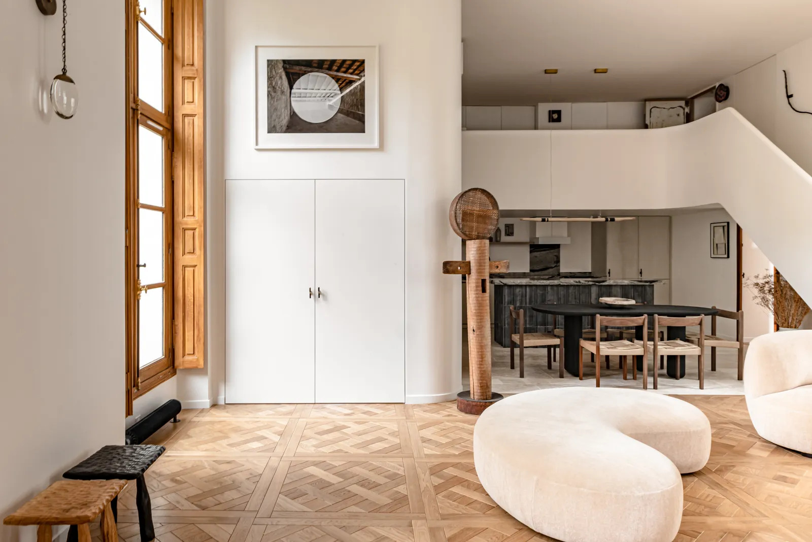 salon appartement à louer Paris 