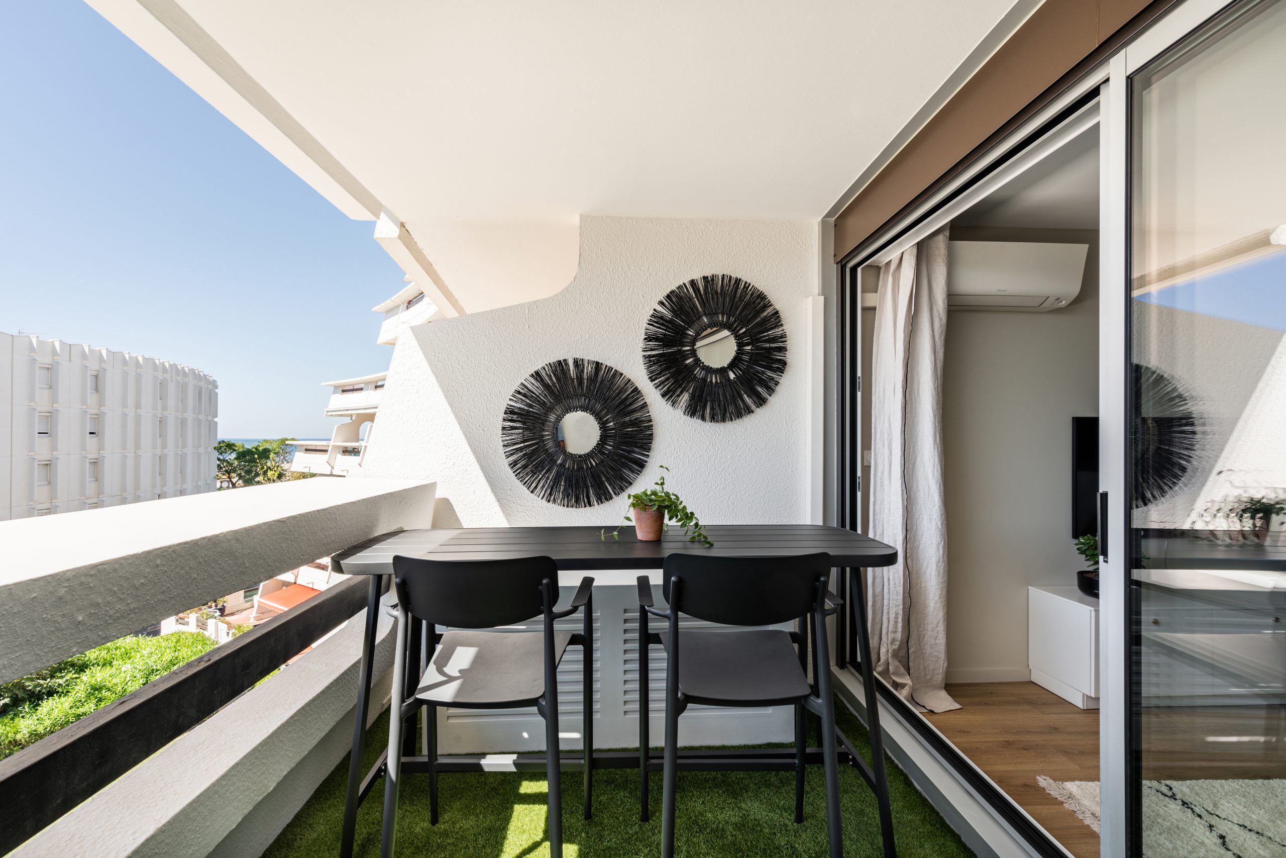 terrasse studio de 26m2 pour quatre