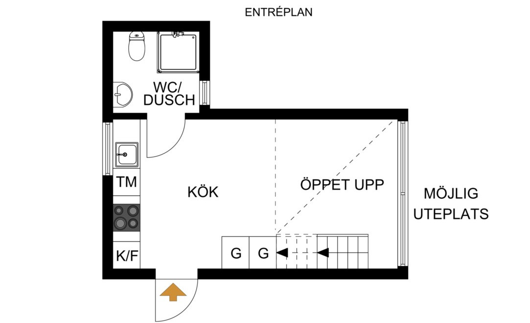 plan mini maison 33m2