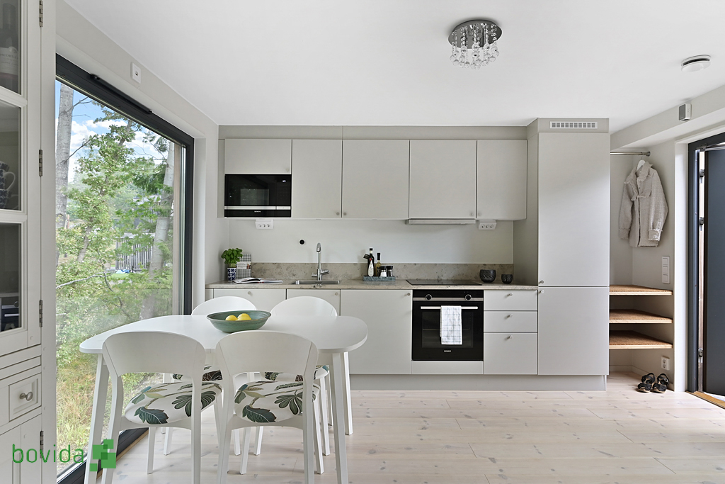 cuisine design avec picture window mini maison 44m2