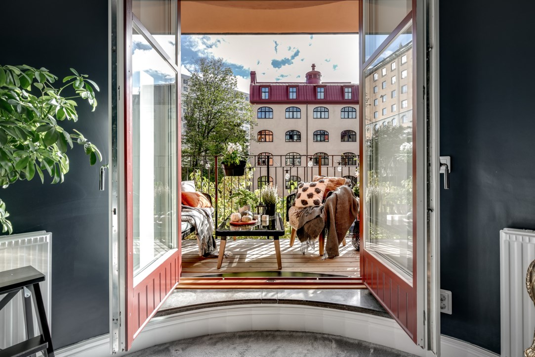 balcon sur cour
