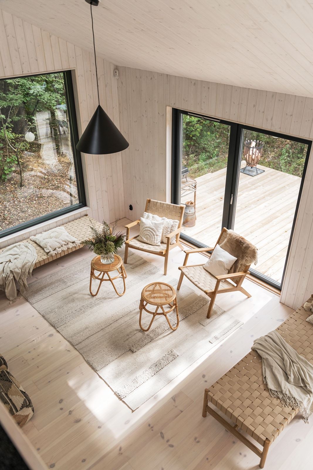 salon maison en bois salon maison en bois
