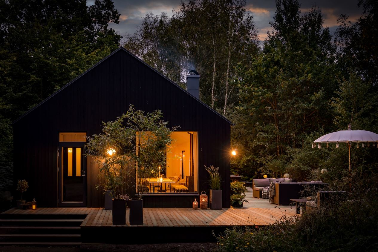 maison design en bois noir maison design en bois noir