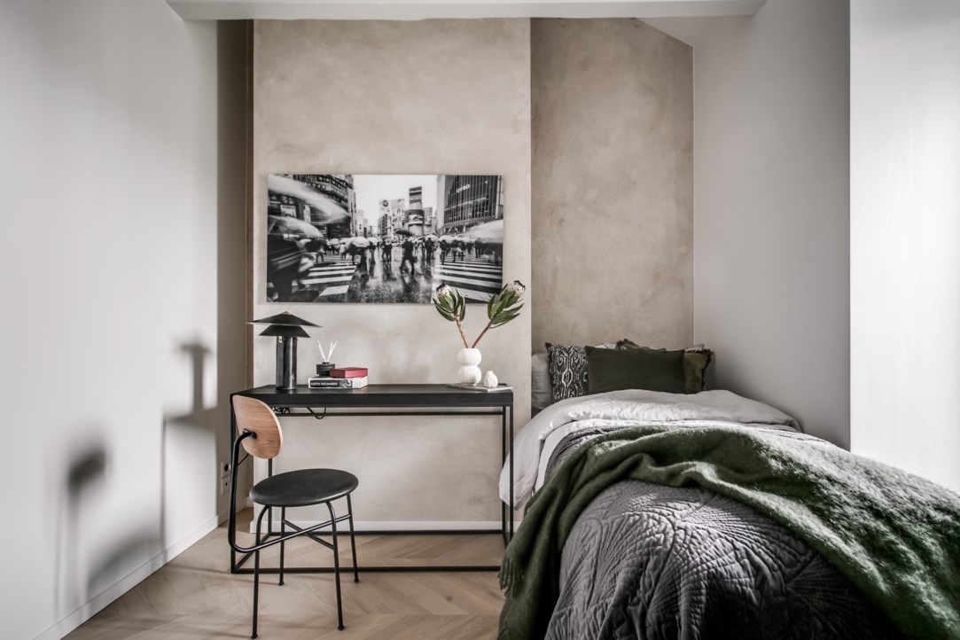 chambre une personne décoration contemporaine