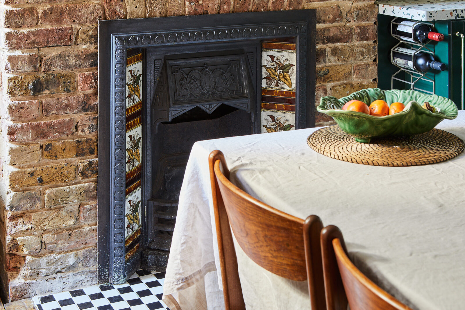salle à manger décoration vintage