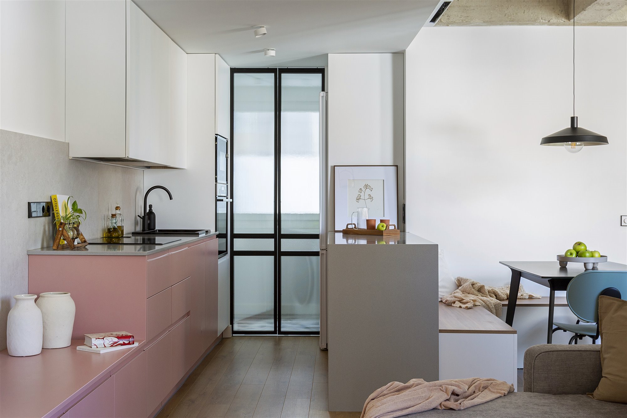 cuisine rose décoration design