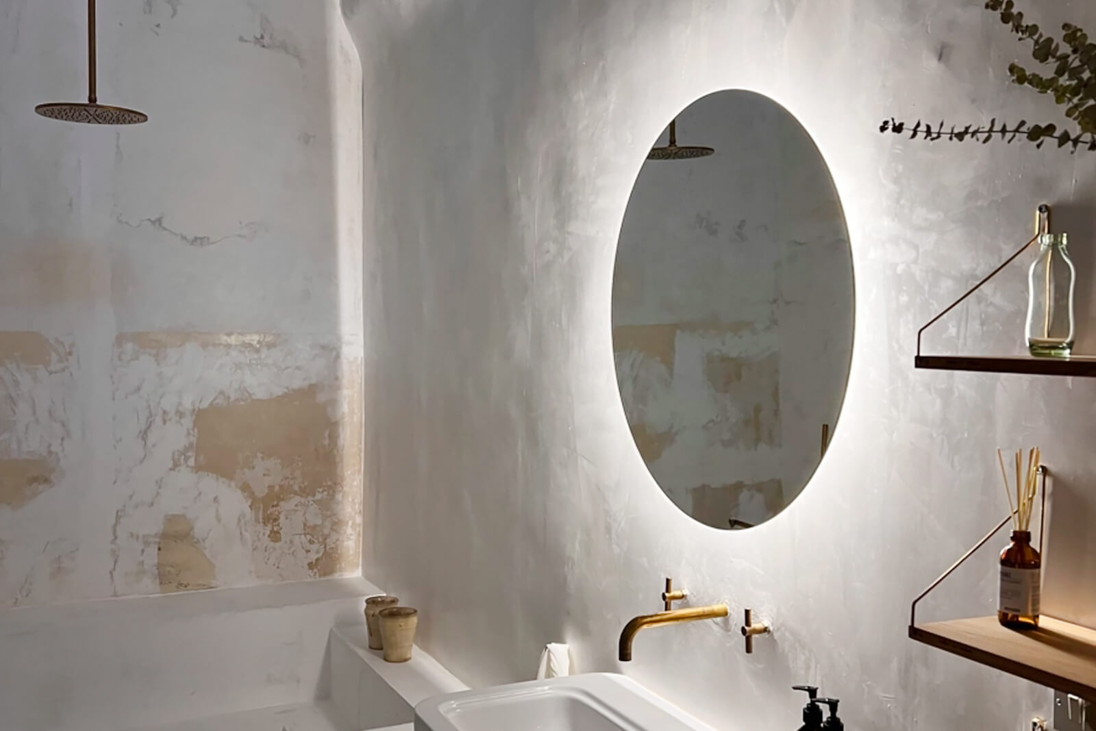 salle de bain murs bruts salle de bain murs bruts