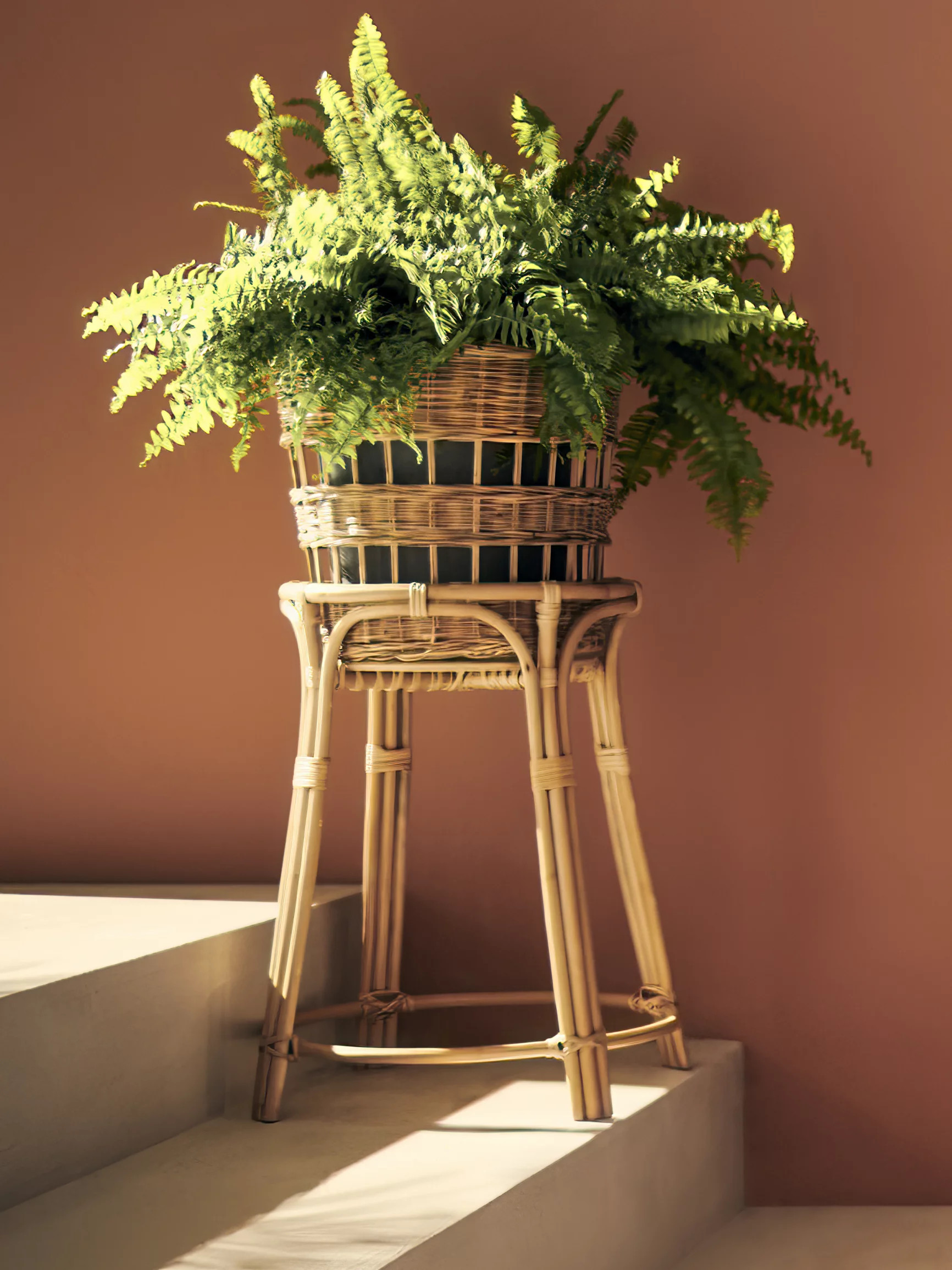porte plantes bambou IKEA TOLKNING