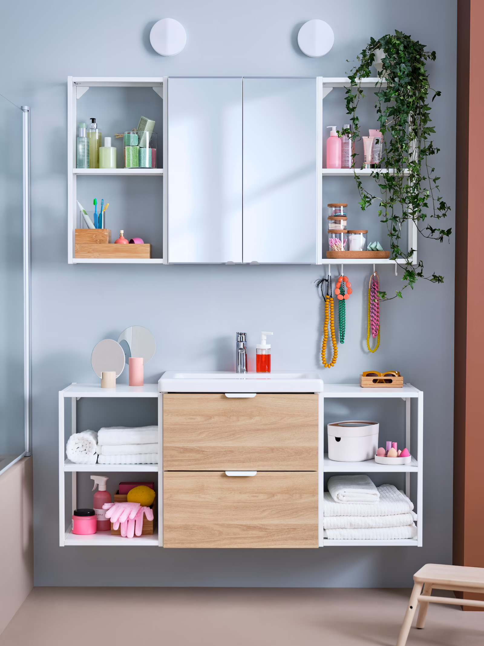 meuble de salle de bain IKEA ENHET meuble de salle de bain IKEA ENHET