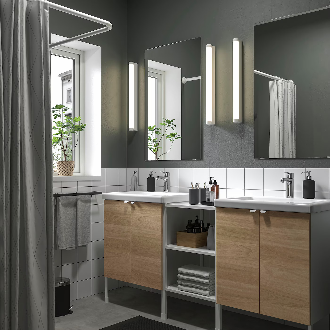meuble de salle de bain IKEA ENHET meuble de salle de bain IKEA ENHET