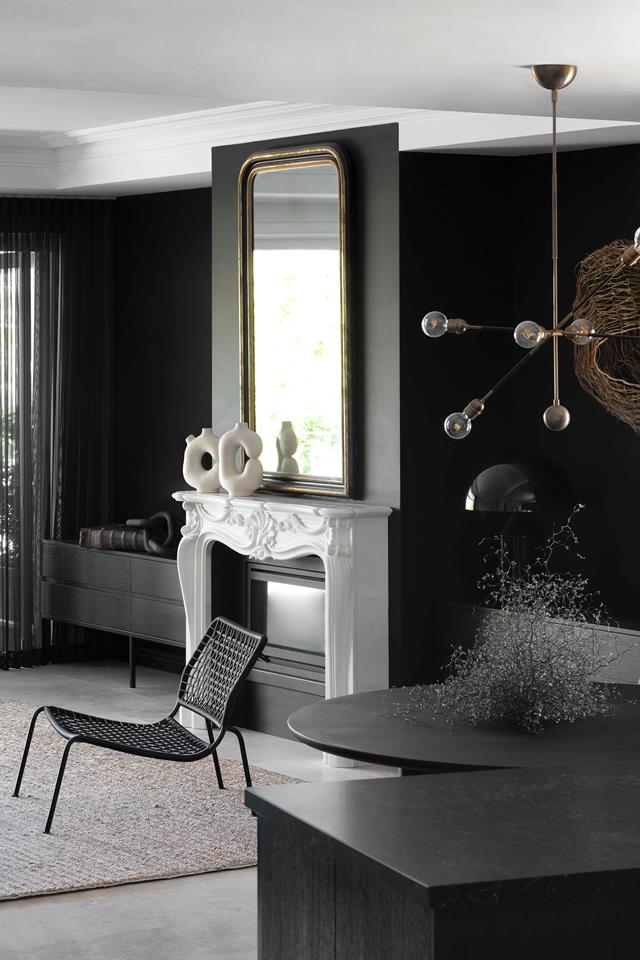 salon murs noirs décoration design salon murs noirs décoration design