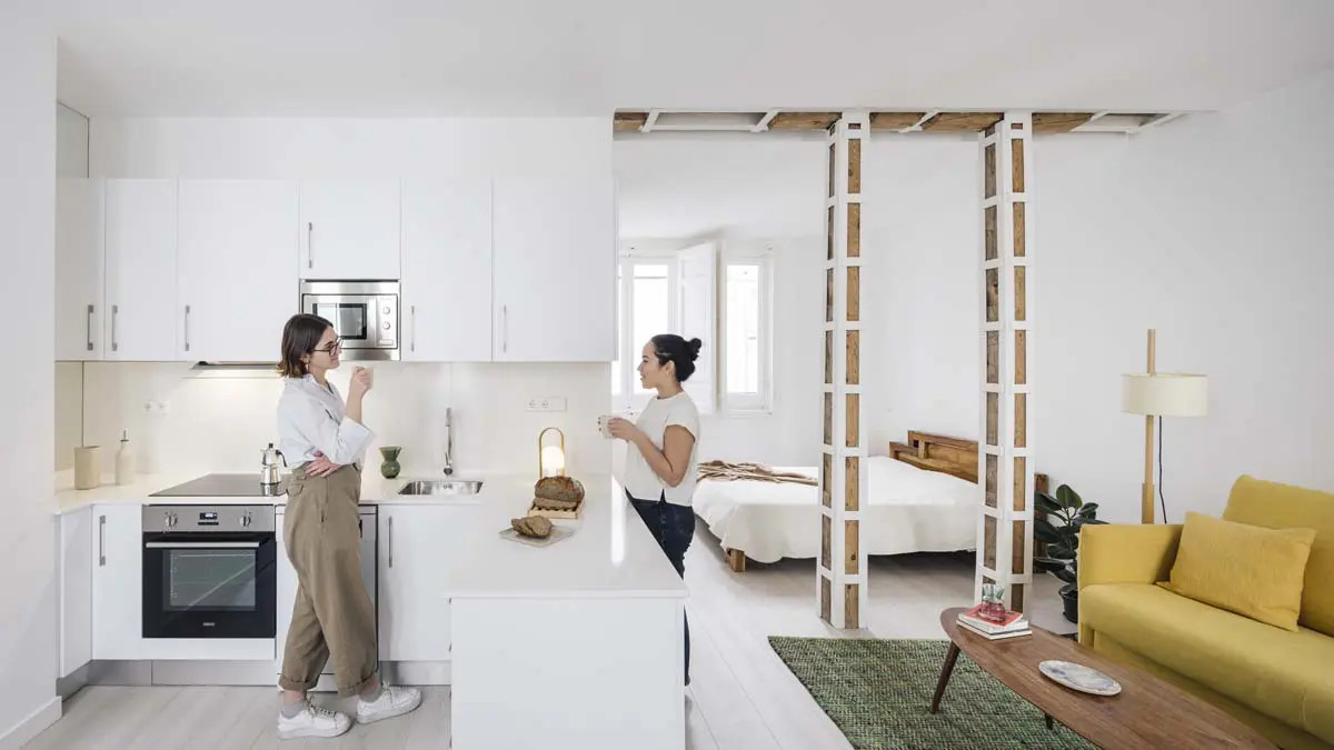 mini loft 45m2 décoration design