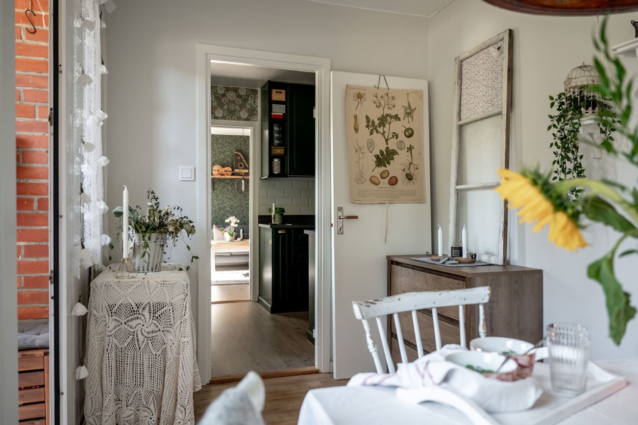 salle à manger décoration rustique