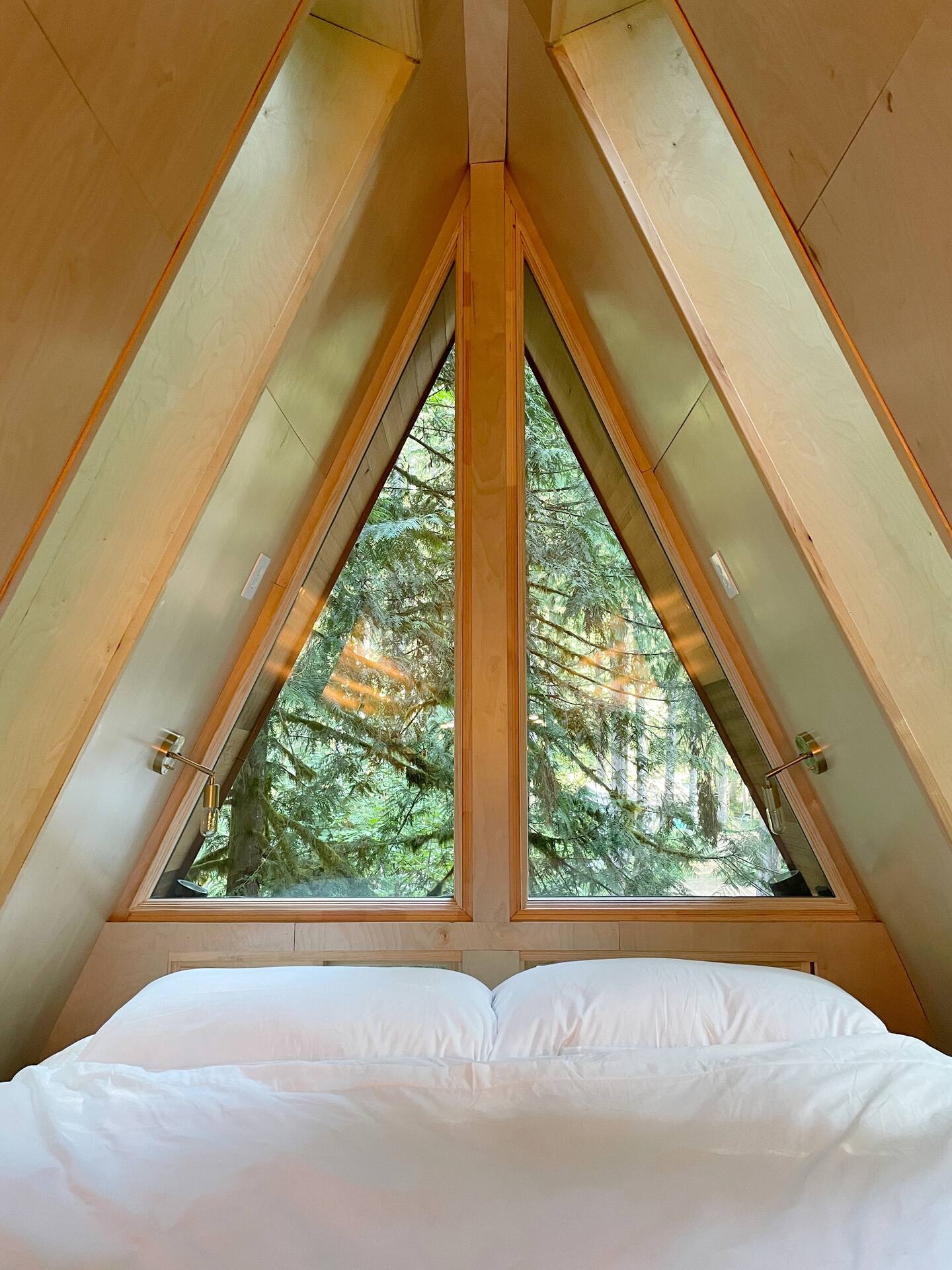 chambre maison A-Frame