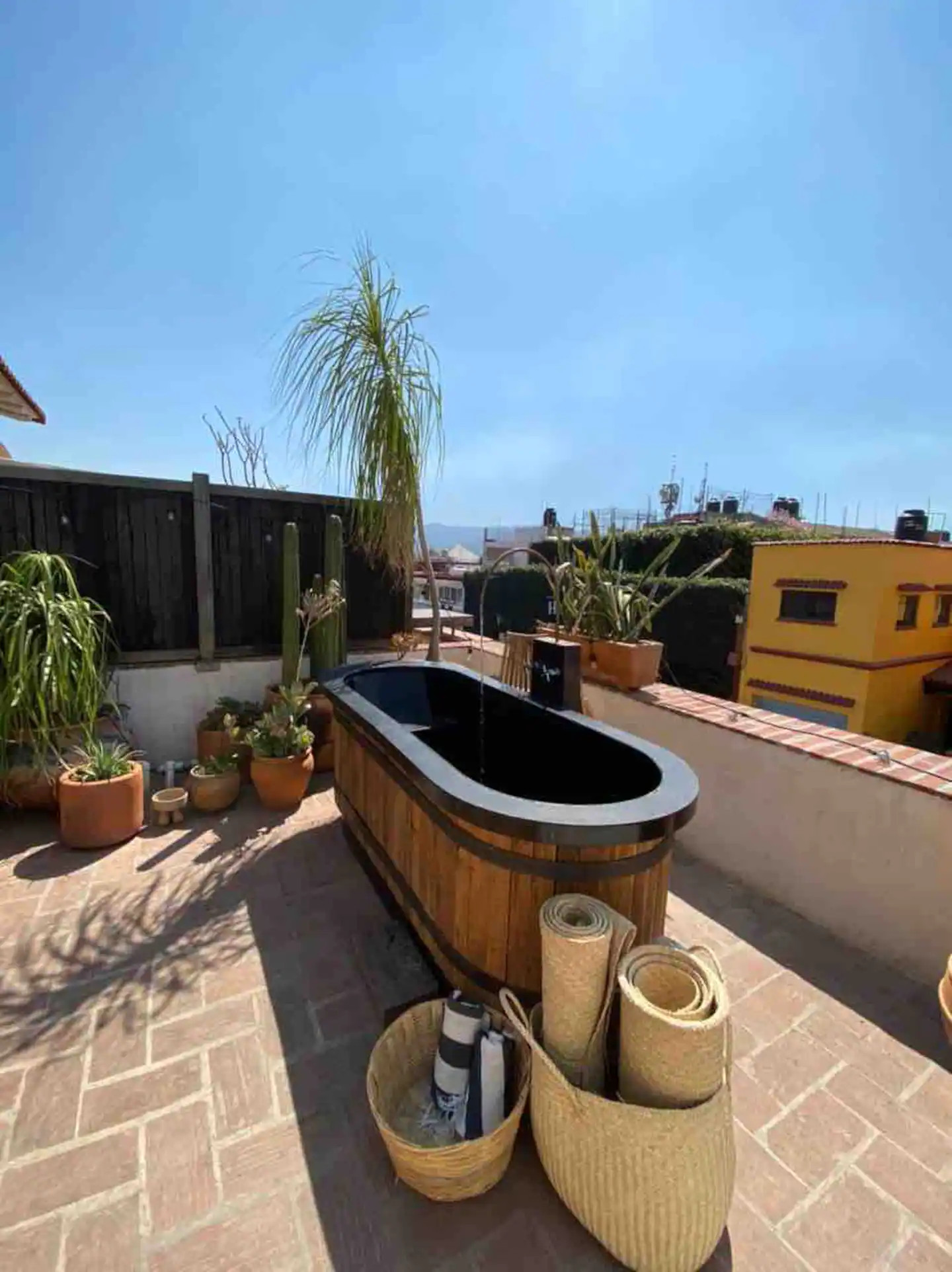 terrasse avec baignoire maison contemporaine terrasse avec baignoire maison contemporaine
