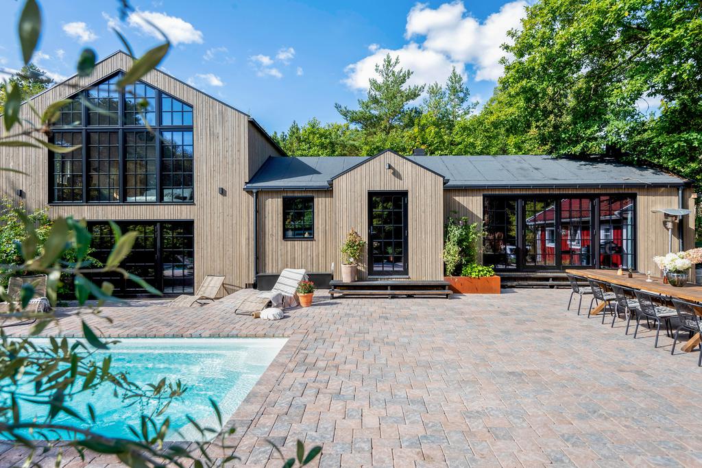 maison en bois avec piscine maison en bois avec piscine