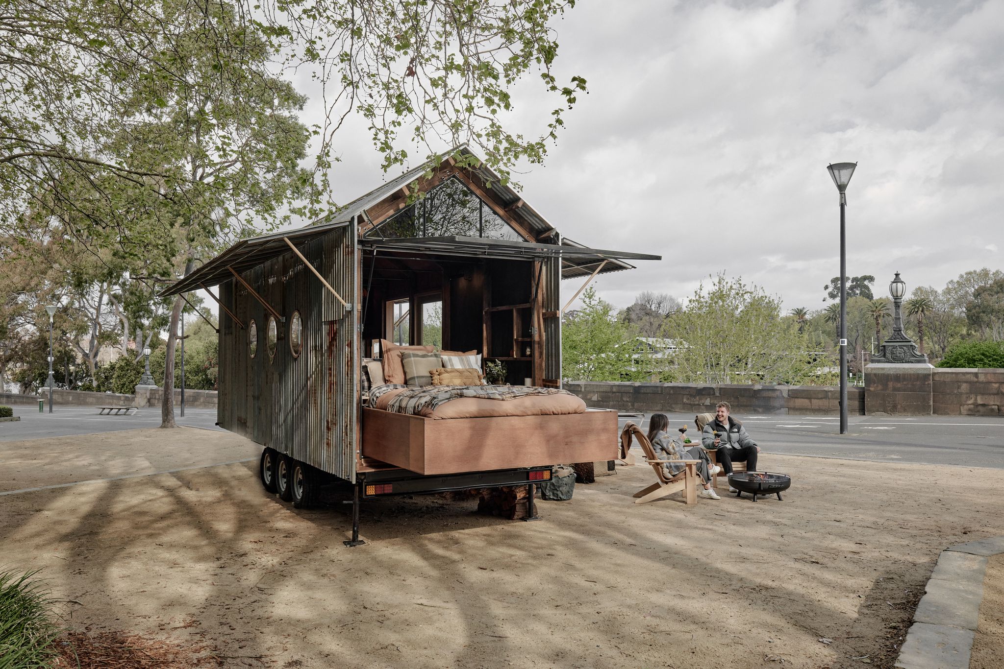 tiny house avec lit coulissant tiny house avec lit coulissant