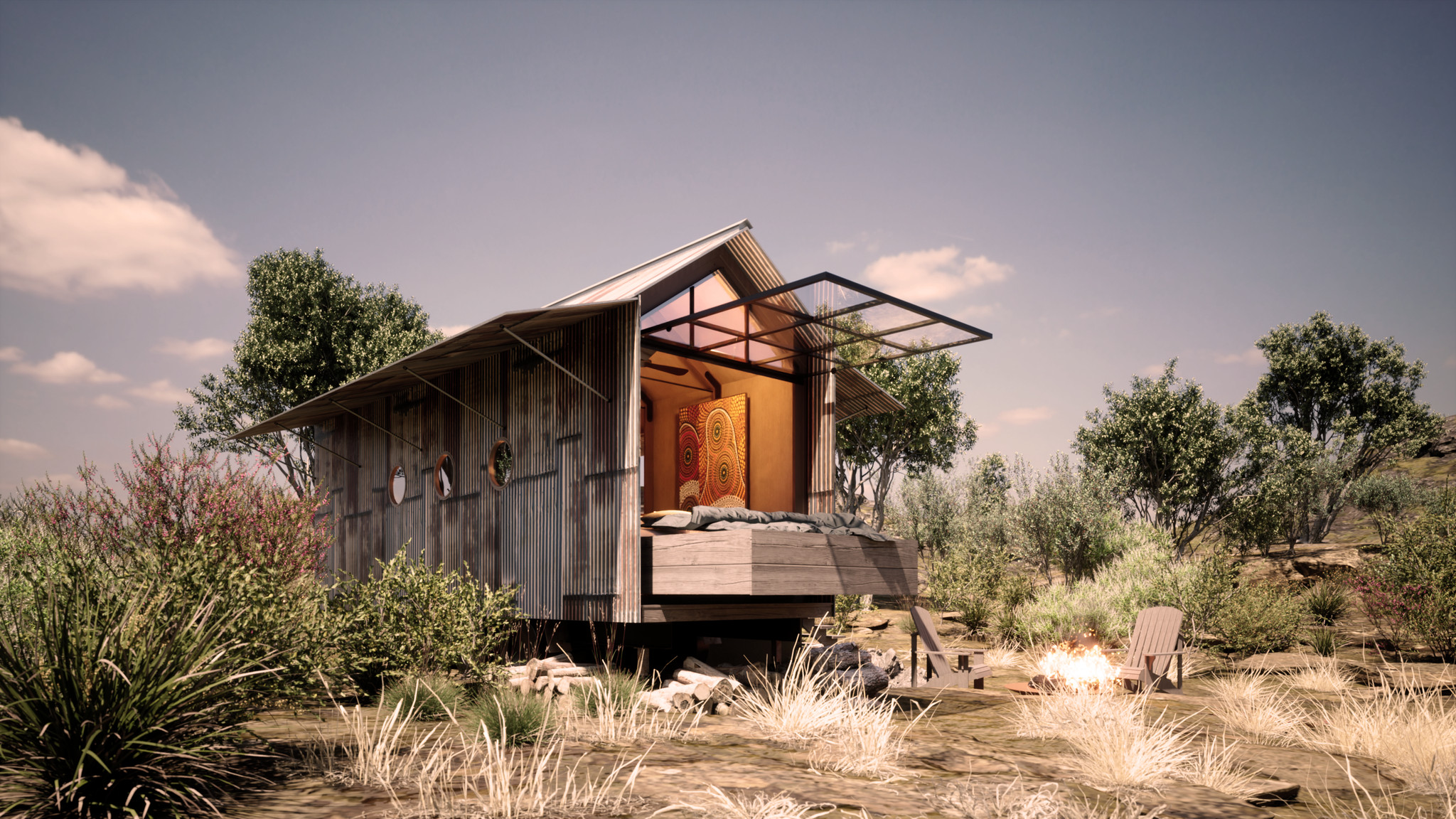 tiny house avec lit coulissant tiny house avec lit coulissant