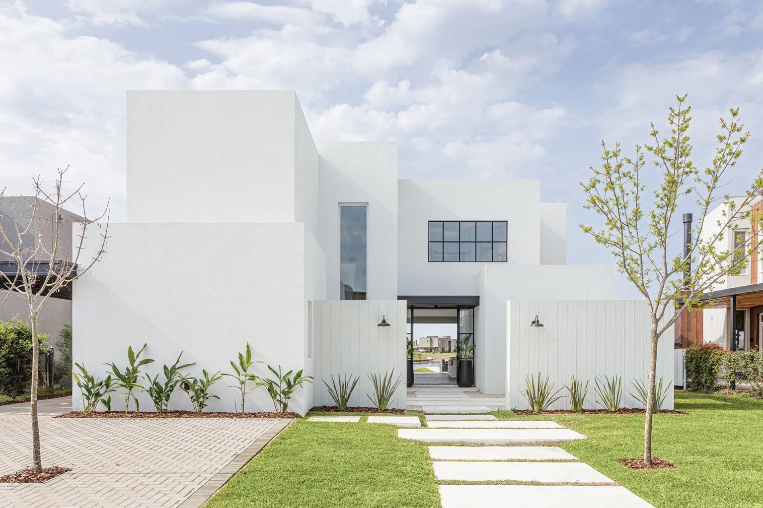 maison contemporaine blanche maison contemporaine blanche