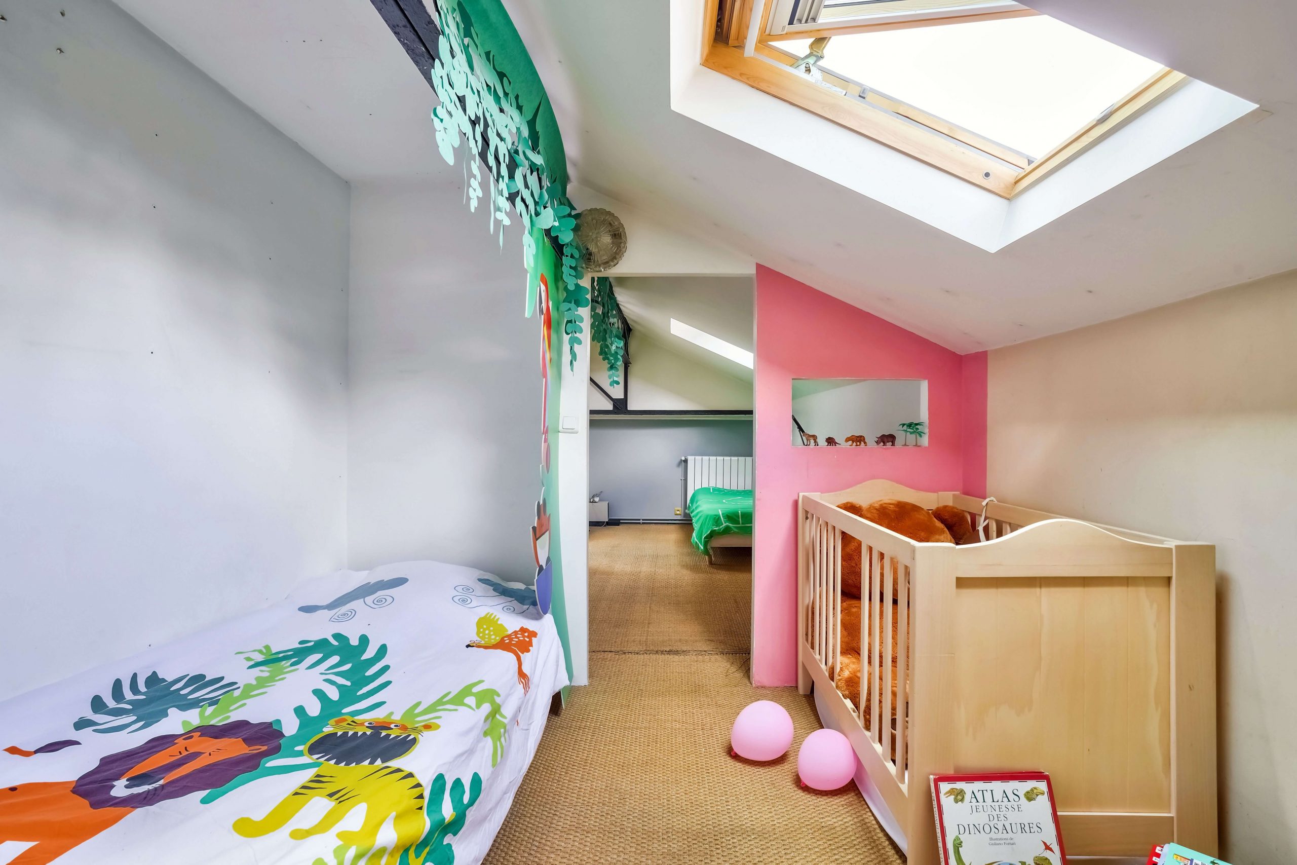 chambre enfant mansardée © Anthony Berger chambre enfant mansardée © Anthony Berger