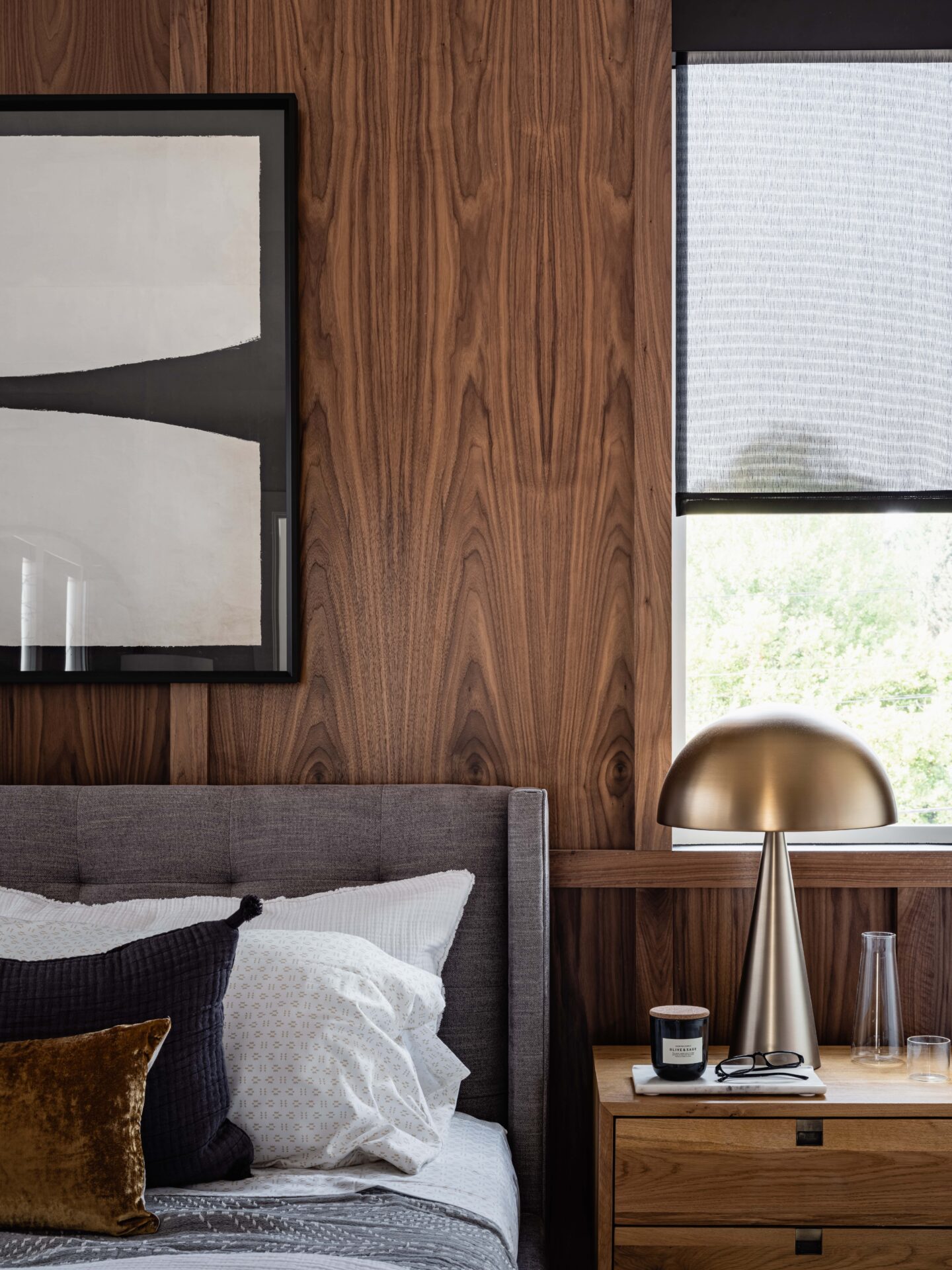 chambre décoration contemporaine Bobby Berk