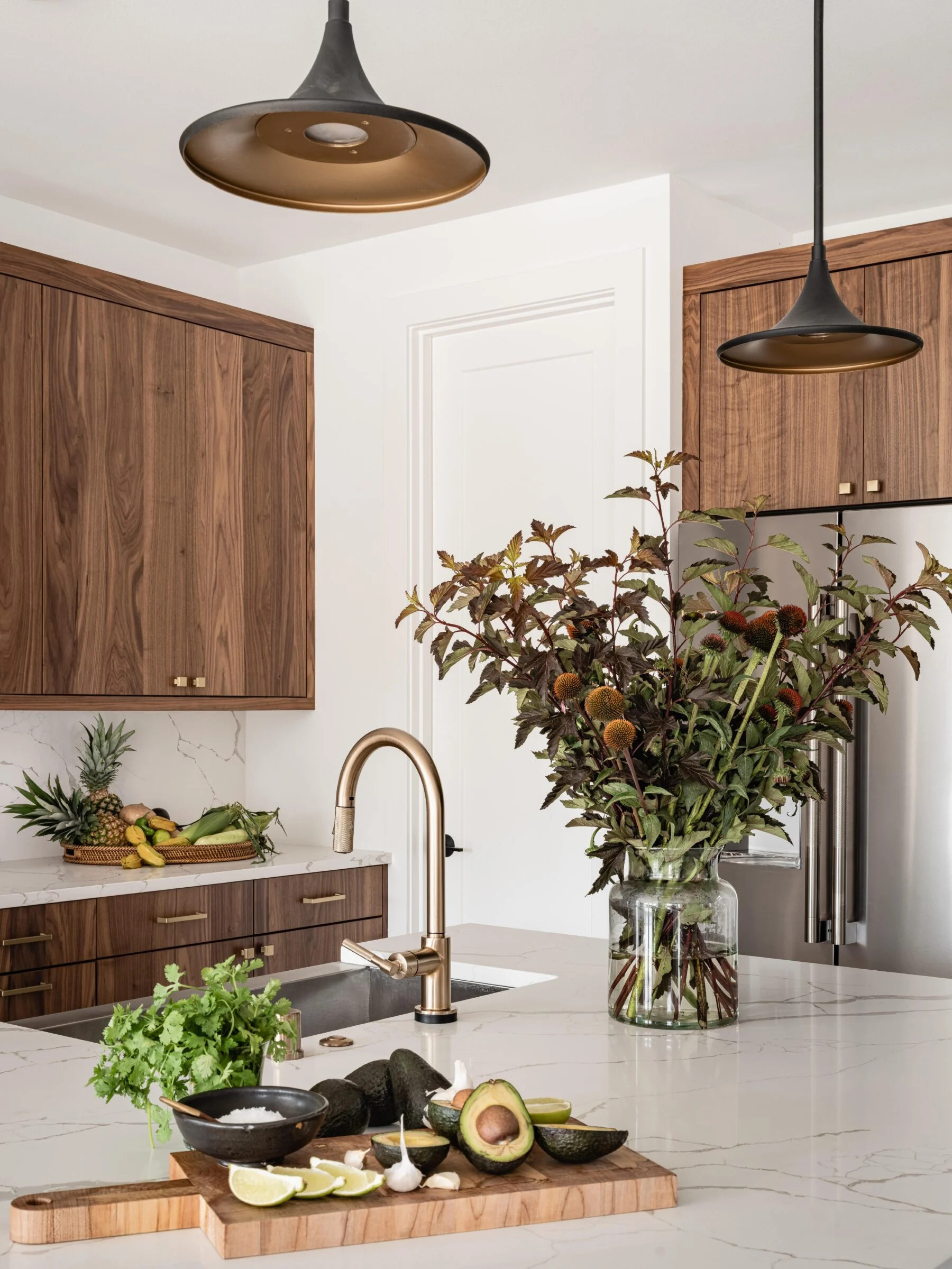 cuisine design noyer