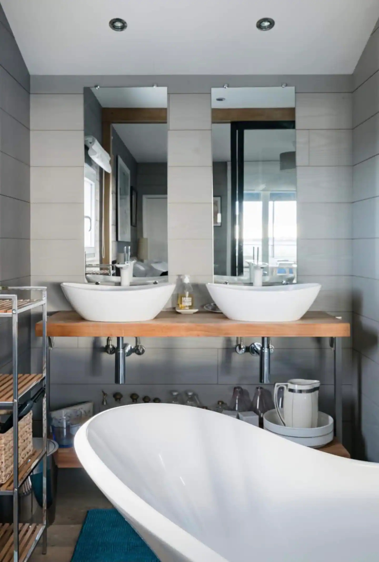 salle de bain grise décoration contemporaine salle de bain grise décoration contemporaine