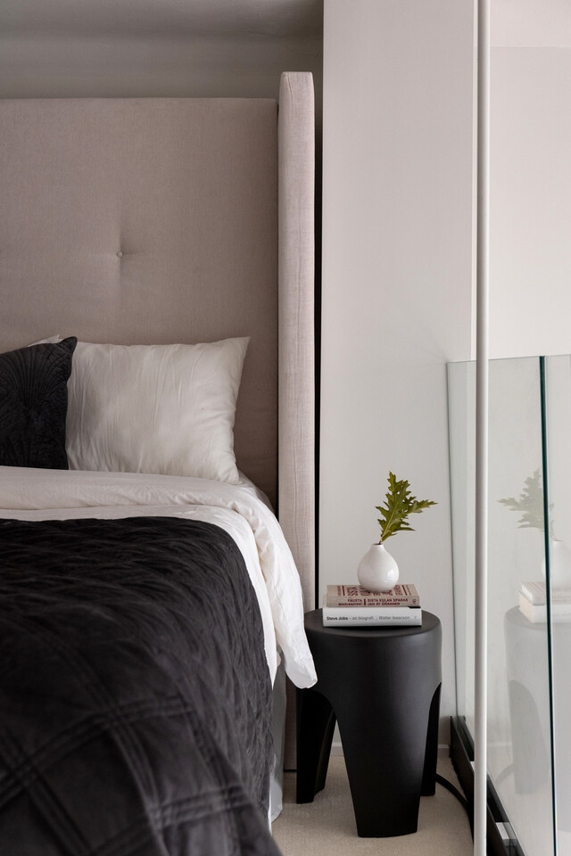 chambre sur mezzanine petit loft de 61m2