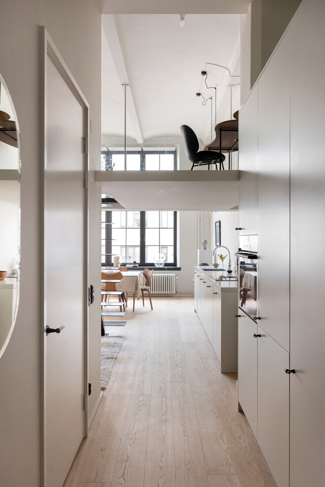 entrée petit loft de 61m2