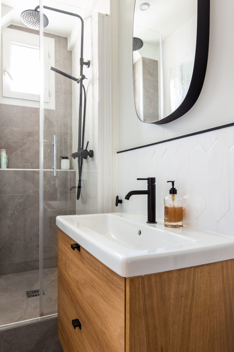 salle de bain design bois et marbre salle de bain design bois et marbre