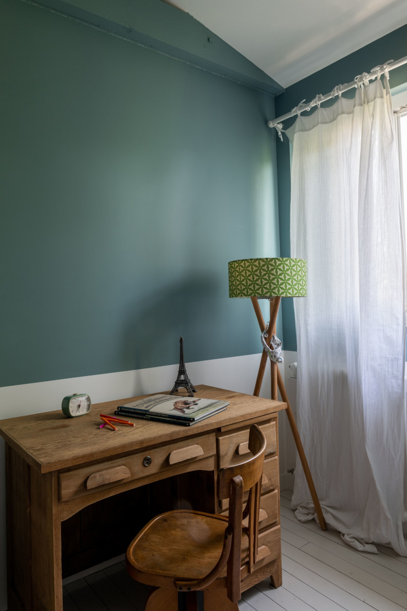 bureau vintage bois