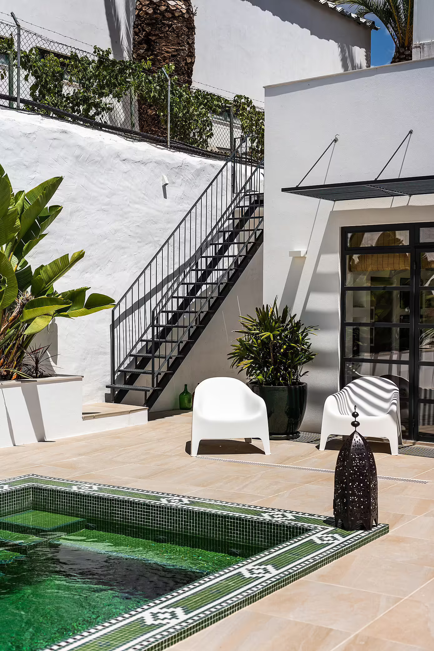 patio avec piscine maison de vacances Casa Mourisca patio avec piscine maison de vacances Casa Mourisca