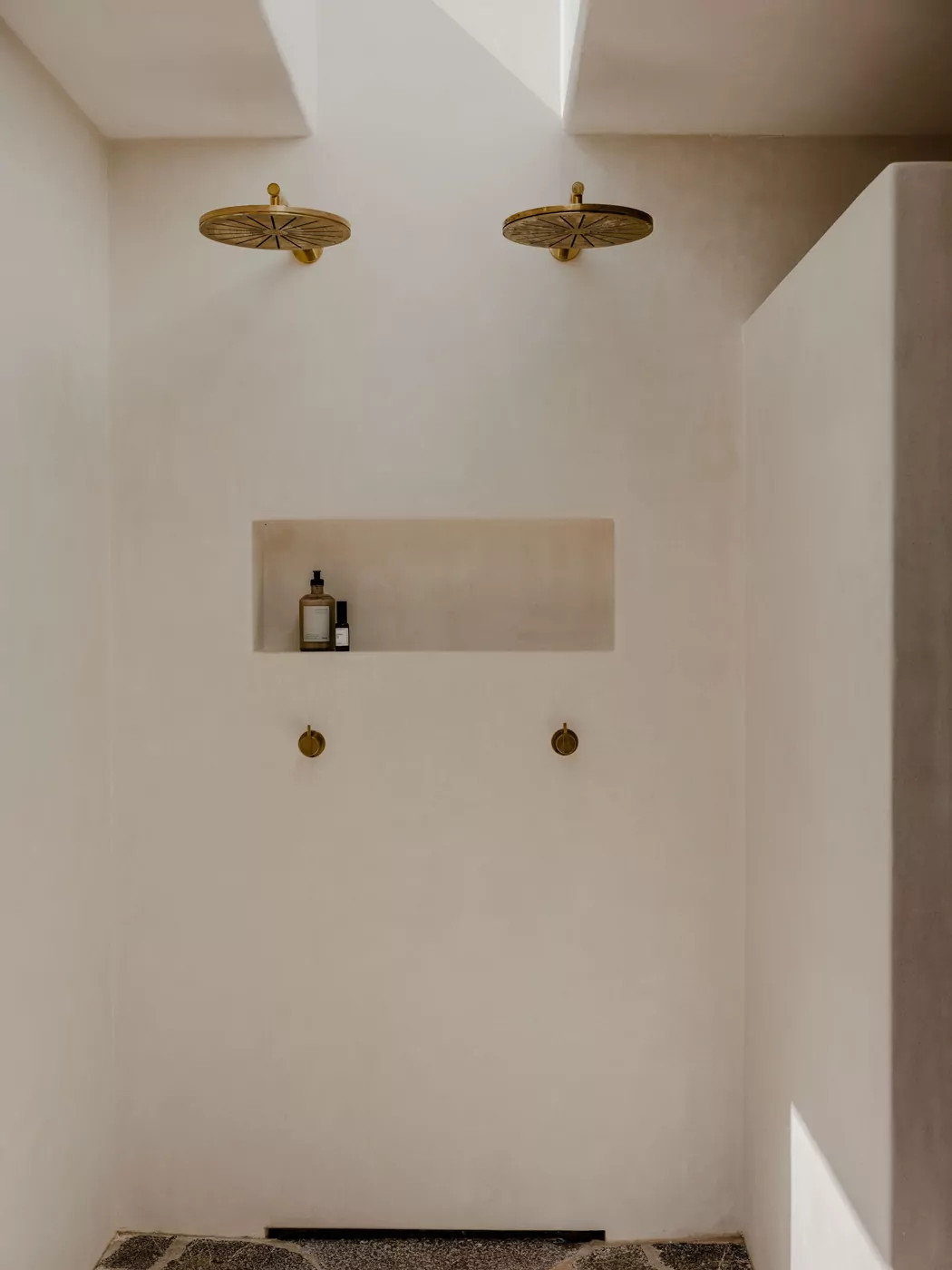 douche double minimaliste