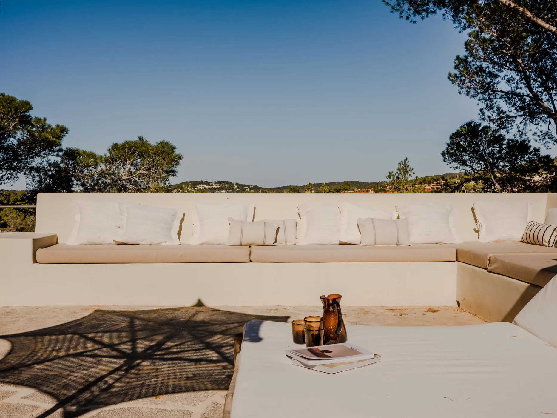 terrasse villa authentique à Ibiza Casa del Árbol