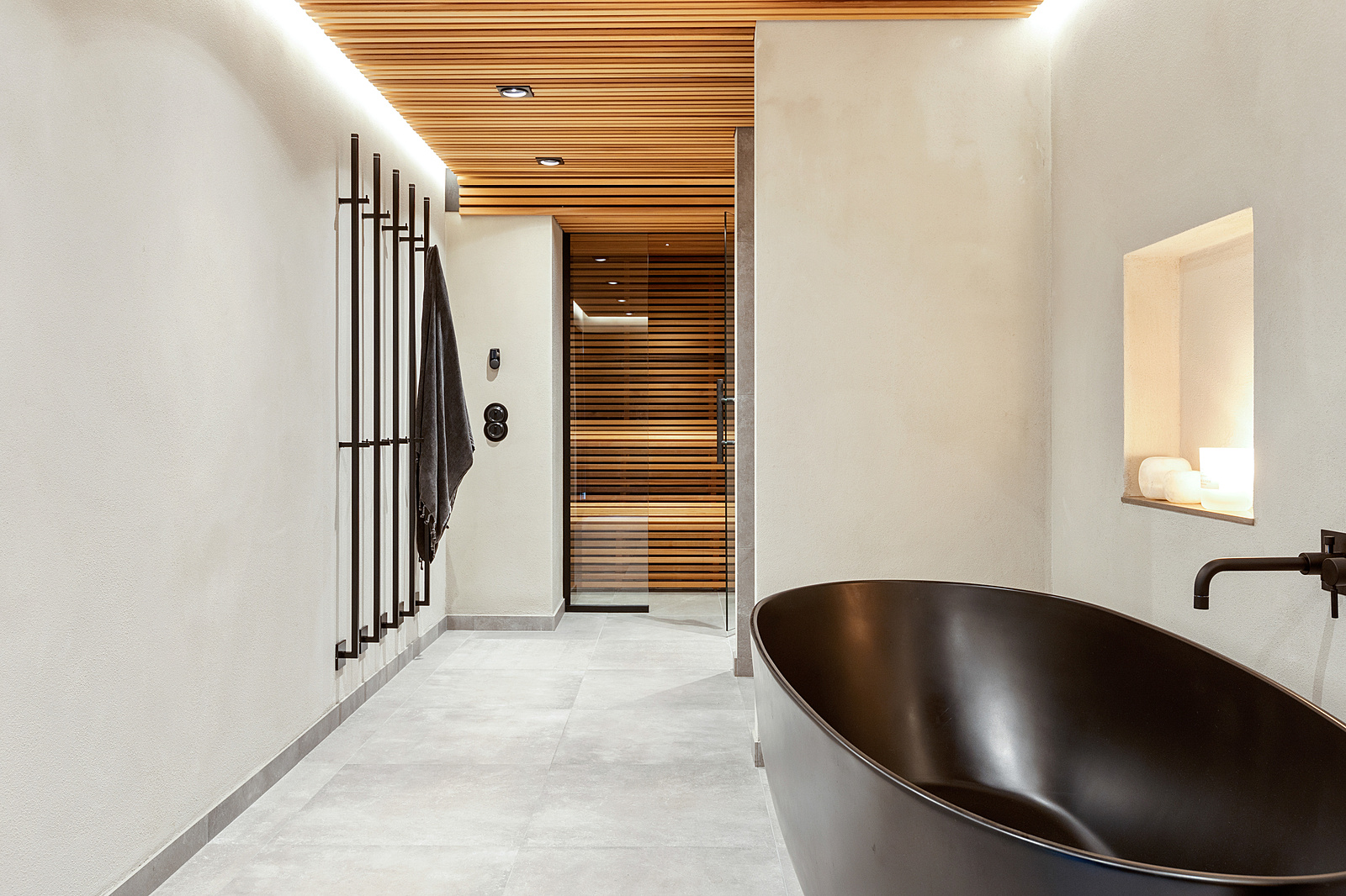salle de bain design avec sauna salle de bain design avec sauna