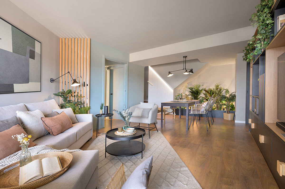 salon décoration contemporaine