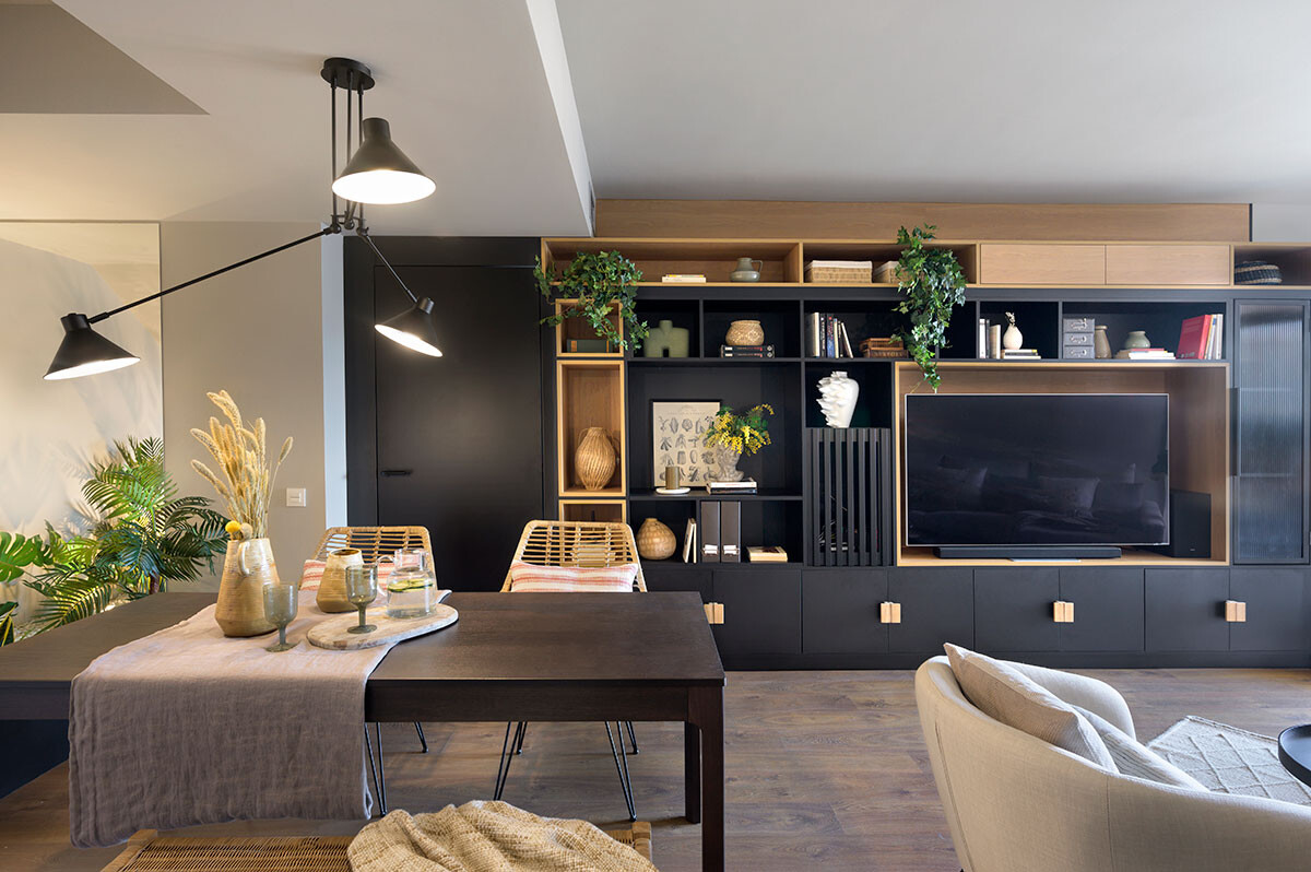 salon décoration contemporaine