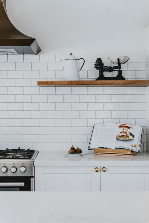 cuisine blanche rustique