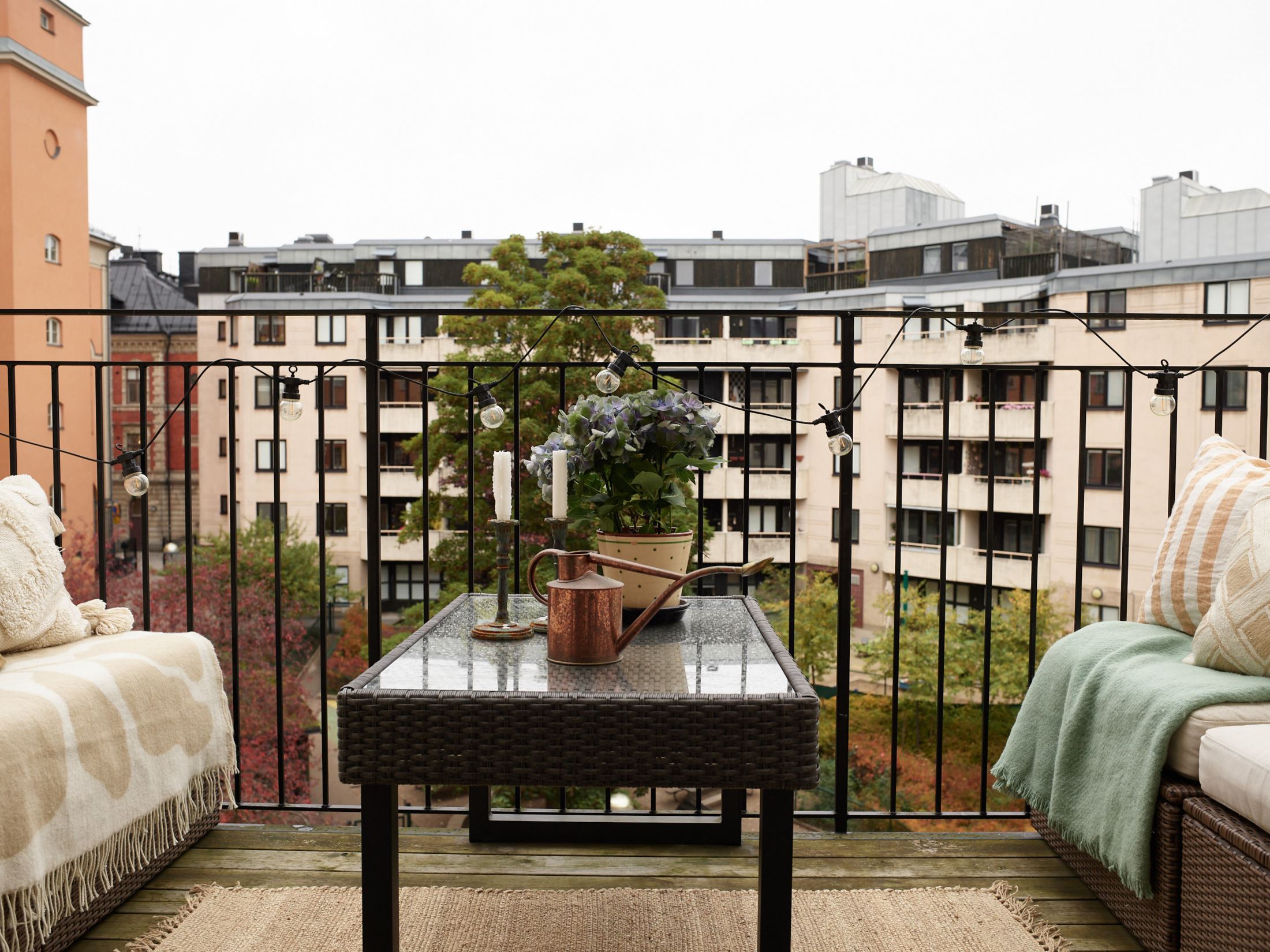 balcon sur cour