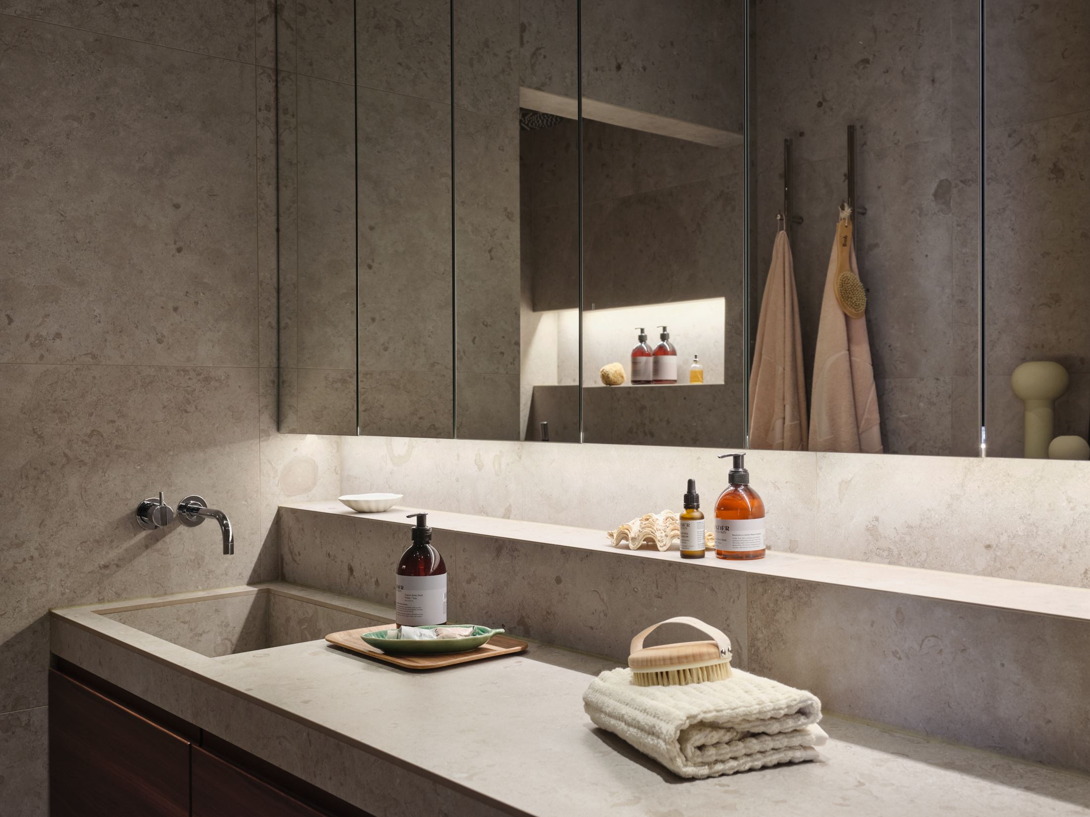 salle de bain design terrazzo gris salle de bain design terrazzo gris