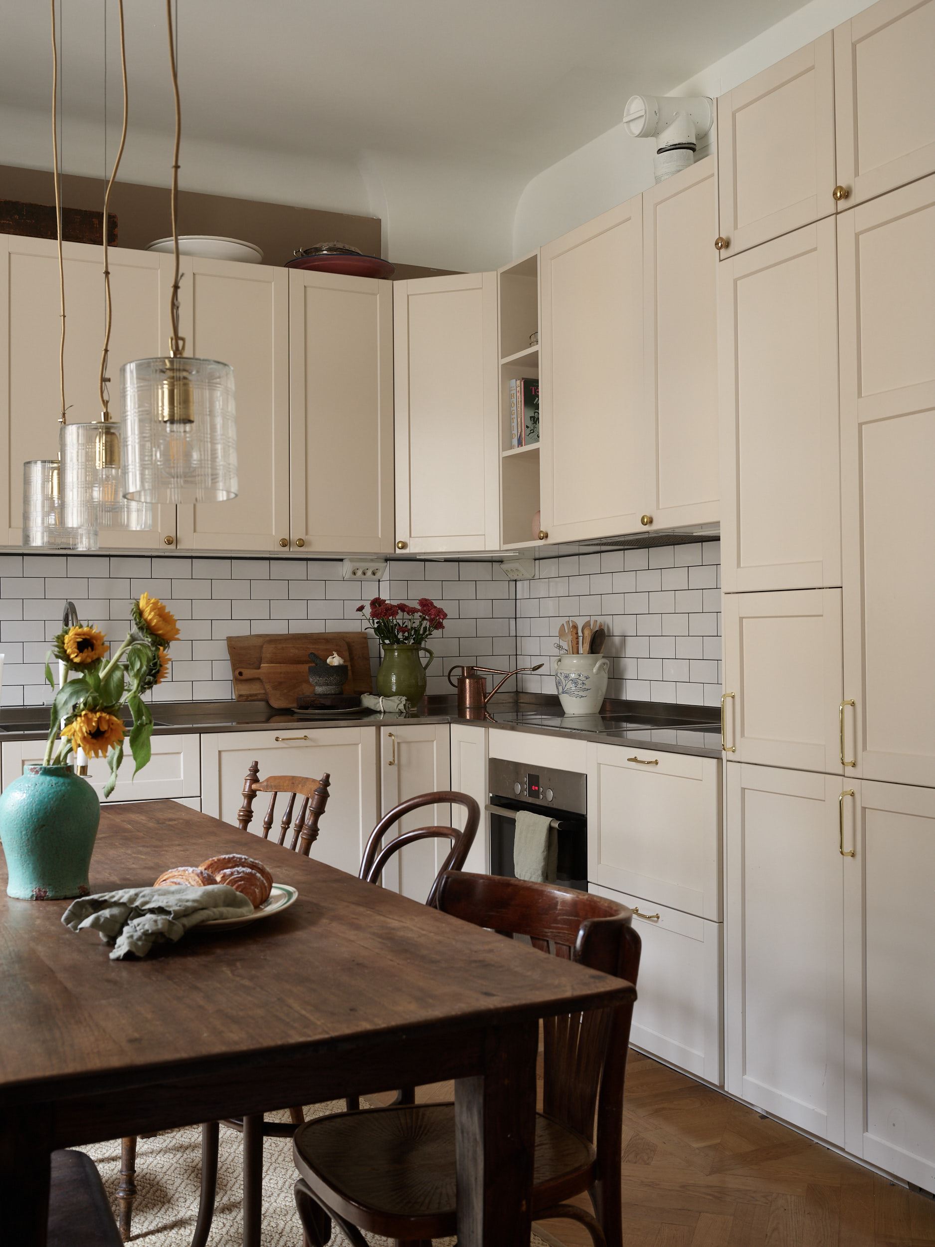 cuisine beige rustique chic