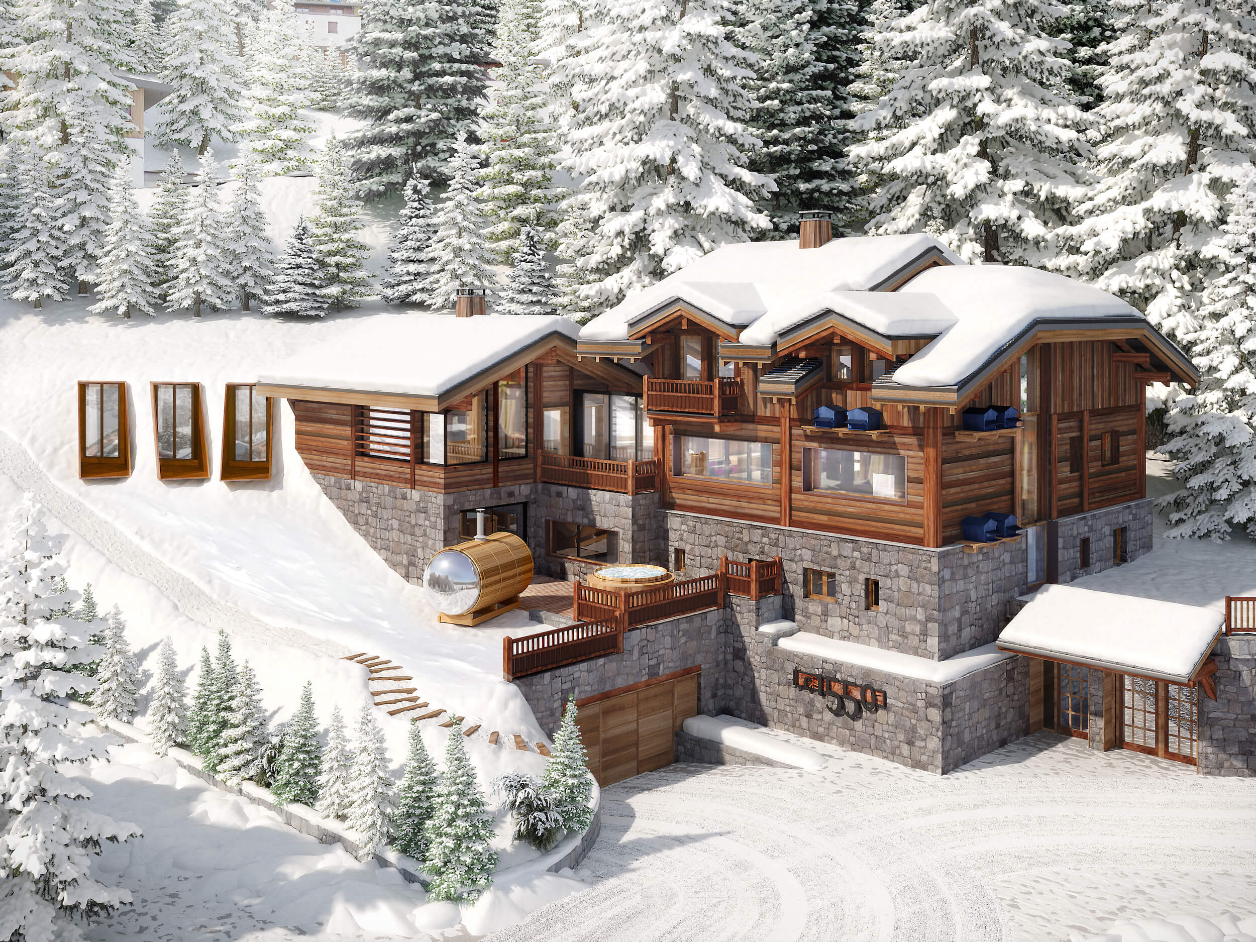 chalet le 1550 Courchevel par Iconic House